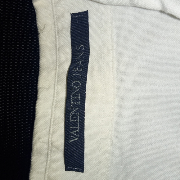 Valentino Jeans white long sleeve button down side XXL / 54 - Picture 1 of 8